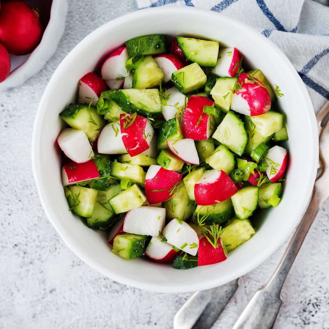 Desi Cucumber Salad 